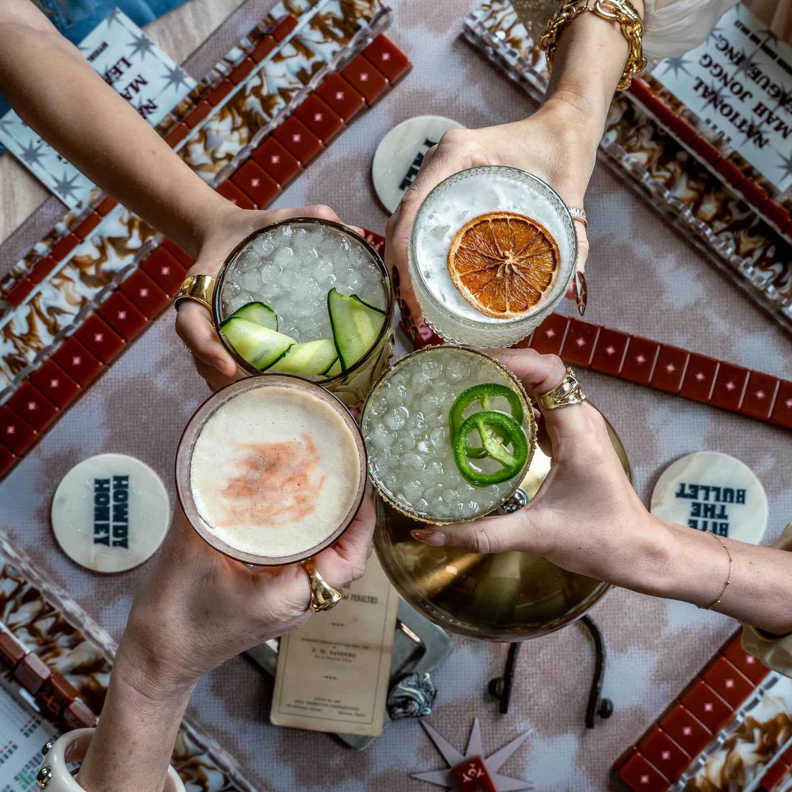 Zero Proof Mahjong Nights: Chic, Alcohol Free Drinks