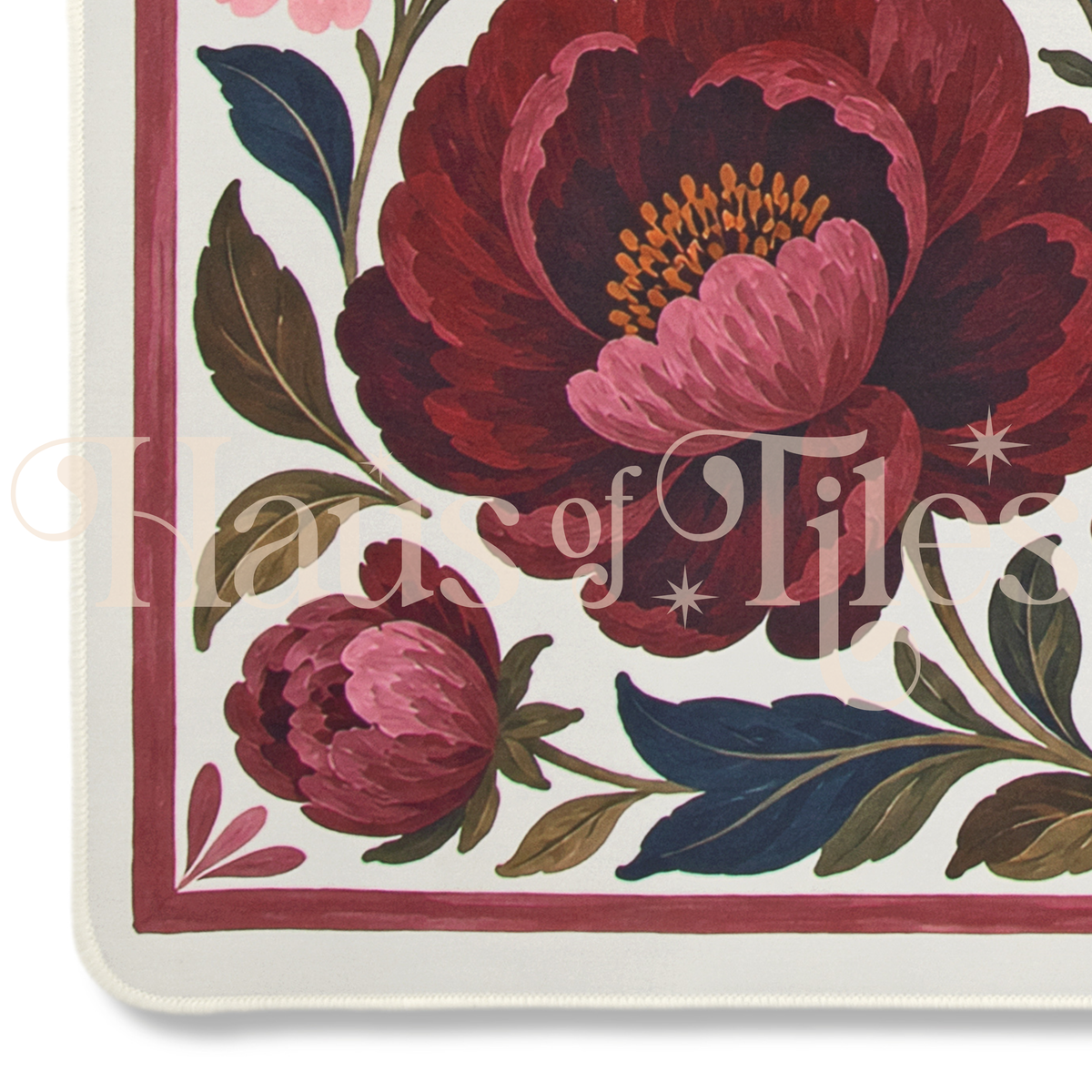 Rosavelle Mahjong Mat | No Grommet