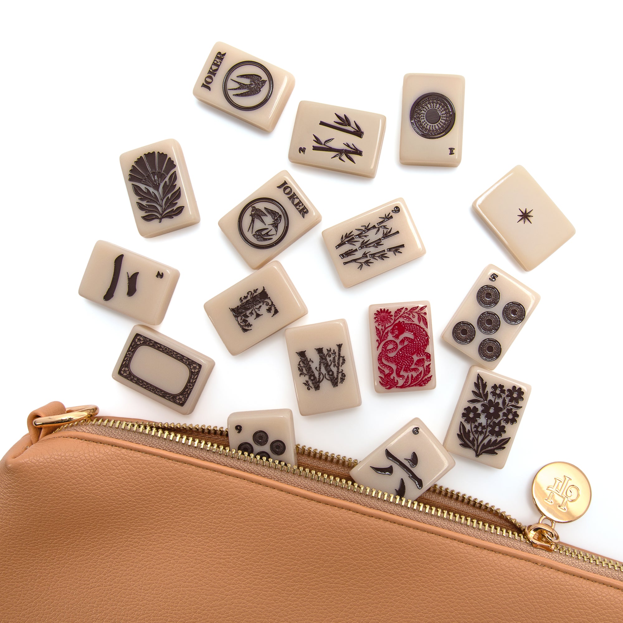 Haus No. 88 Mahjong Tile Set - Stone & Ink