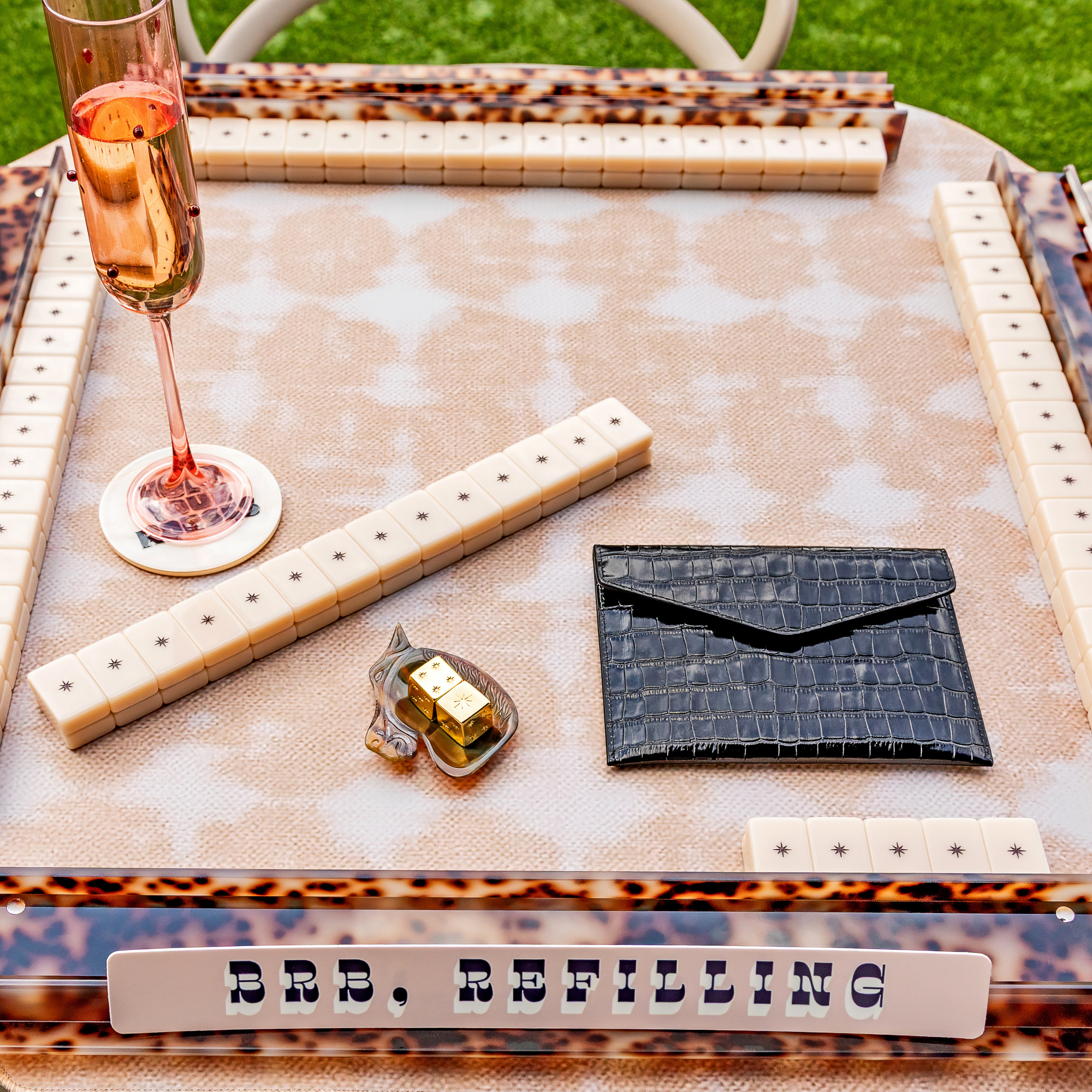 BRB Mahjong Pause Rack Cover Set