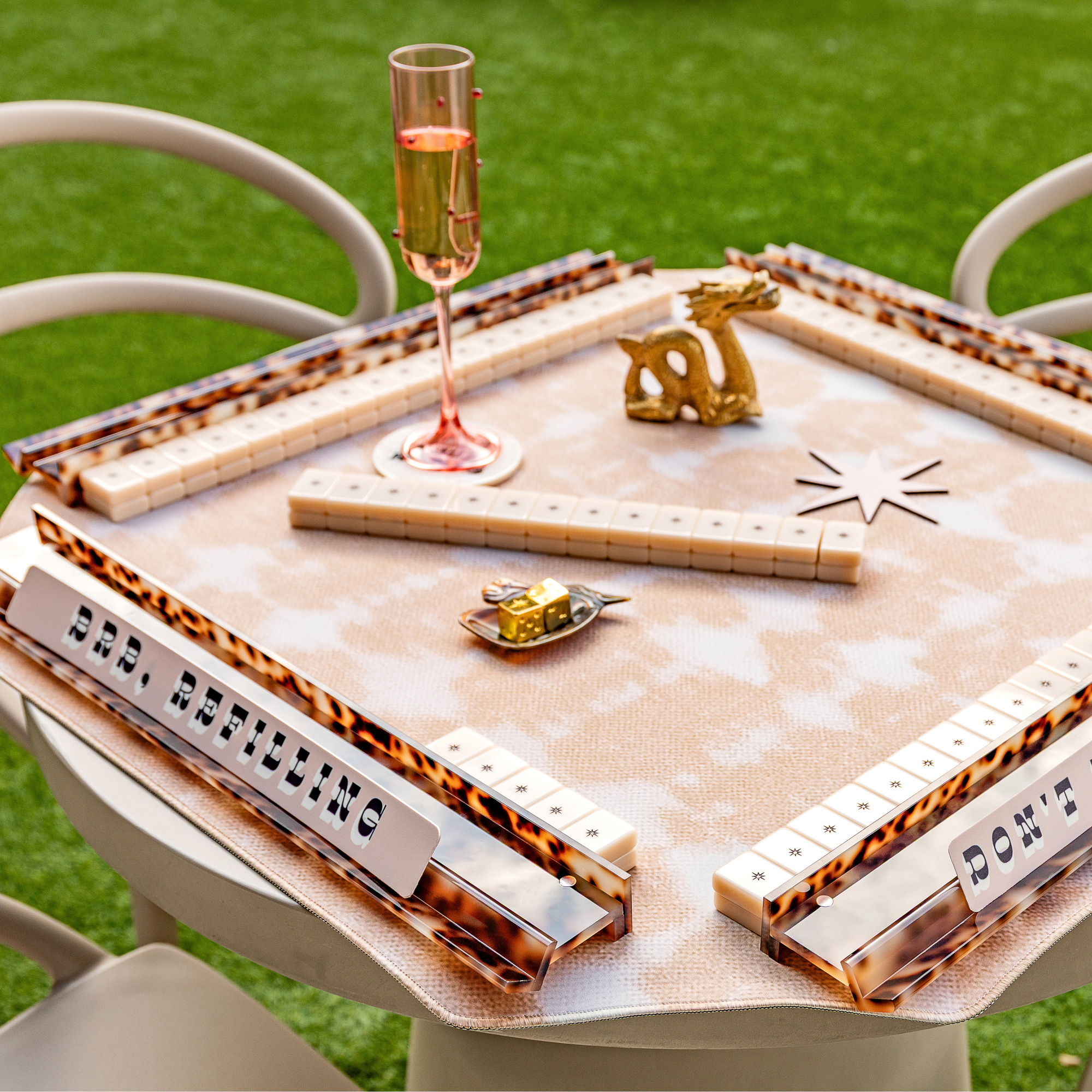 Dapplefield Mahjong Mat – Octagon | Patent Pending