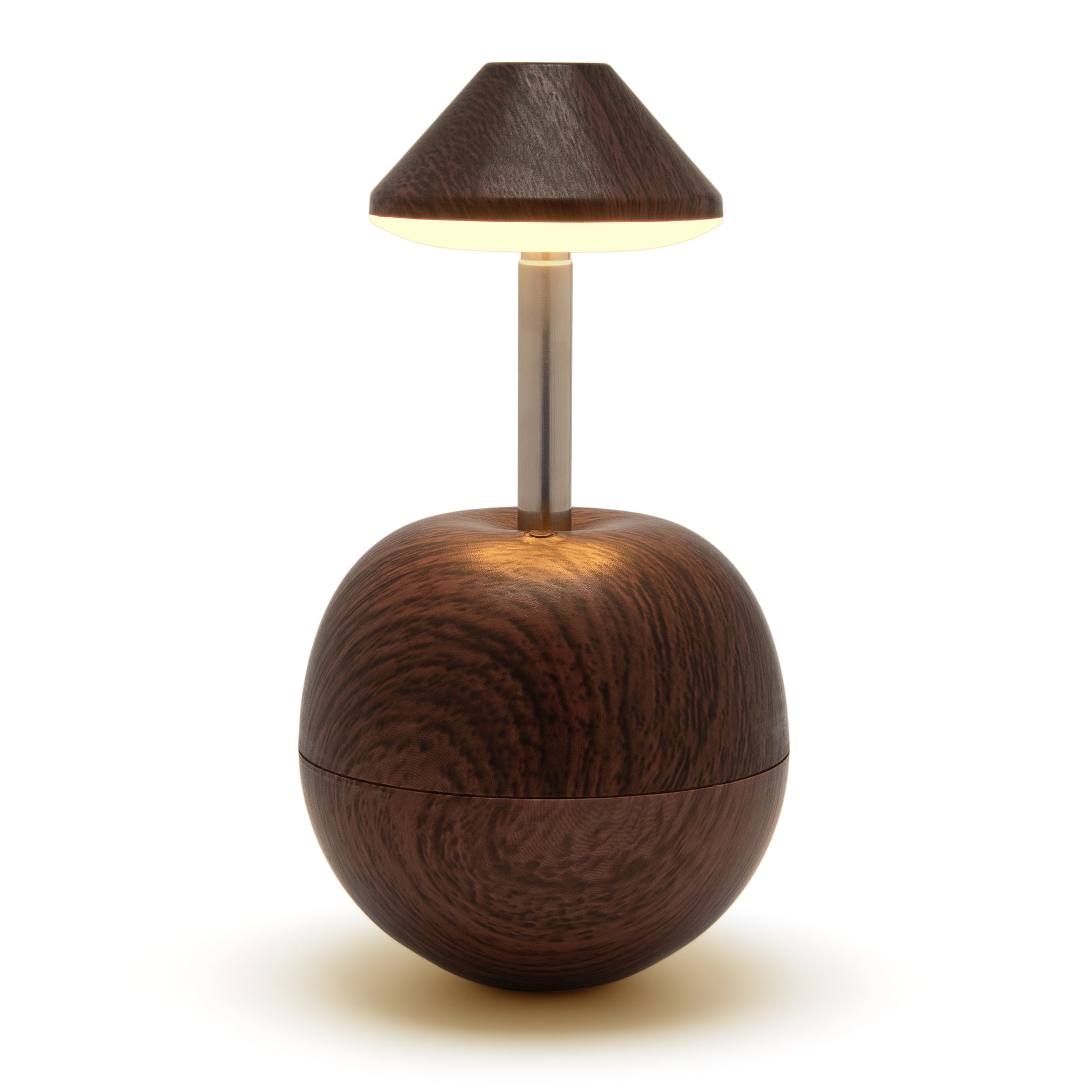 'Walnut' Tumbler Mahjong Lamp