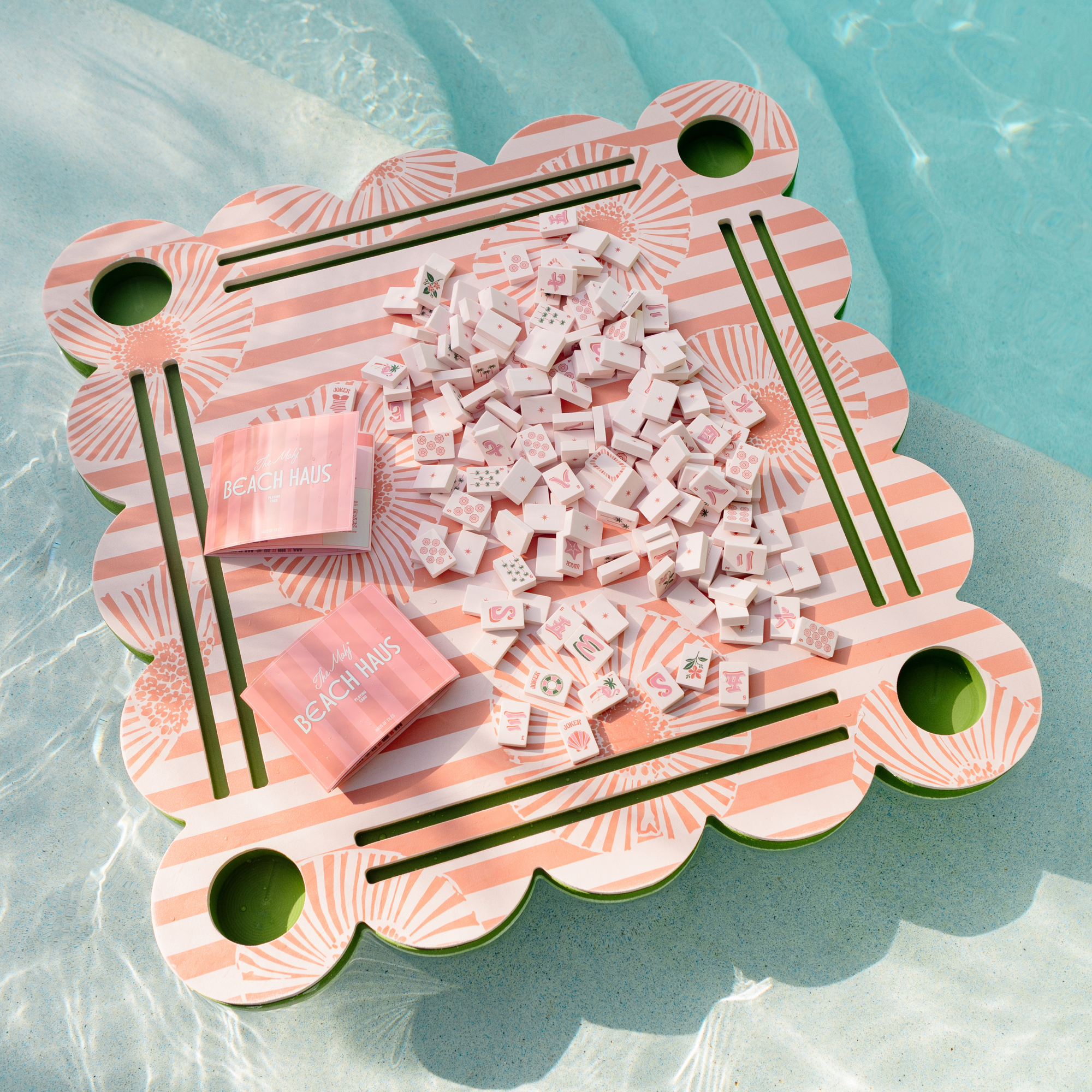 Beach Haus Floating Mahjong Tiles and Mat Bundle | PRE-ORDER