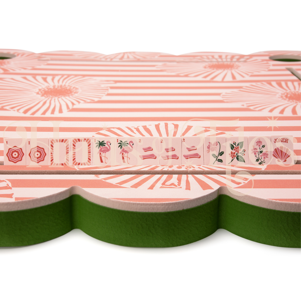 Beach Haus Floating Mahjong Tiles and Mat Bundle