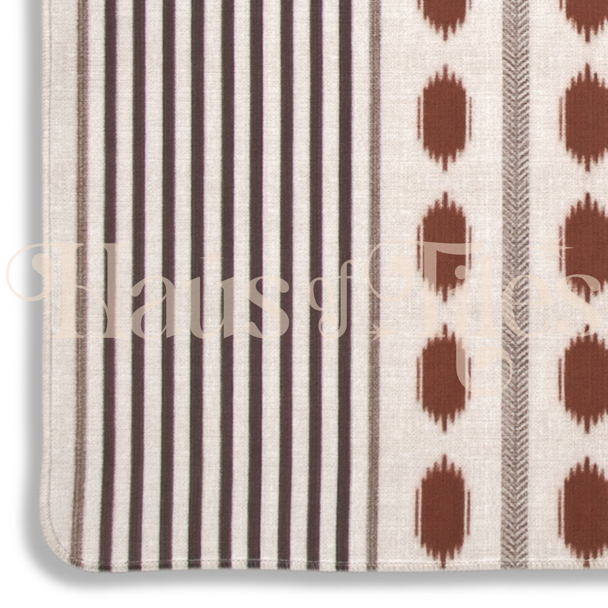 Ember Stripe Mahjong Mat | No Grommet