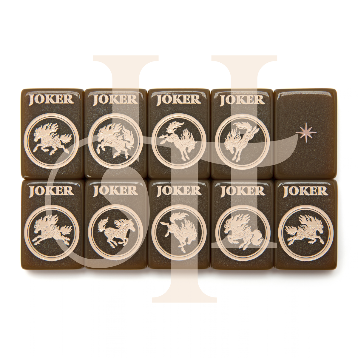 Year of the Fire Horse Collector Jokers Set - Heritage Green