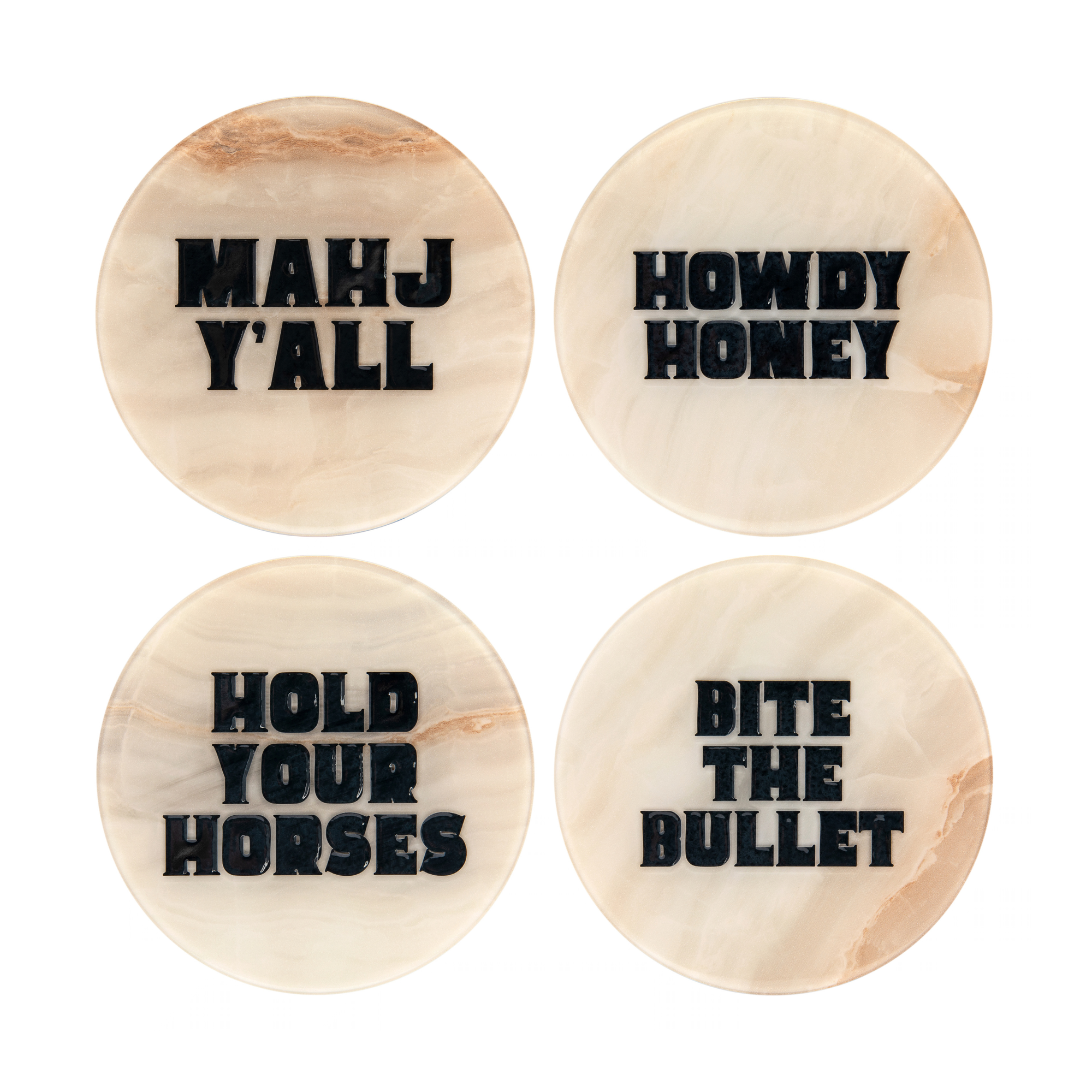 Frontier Mahjong Coasters