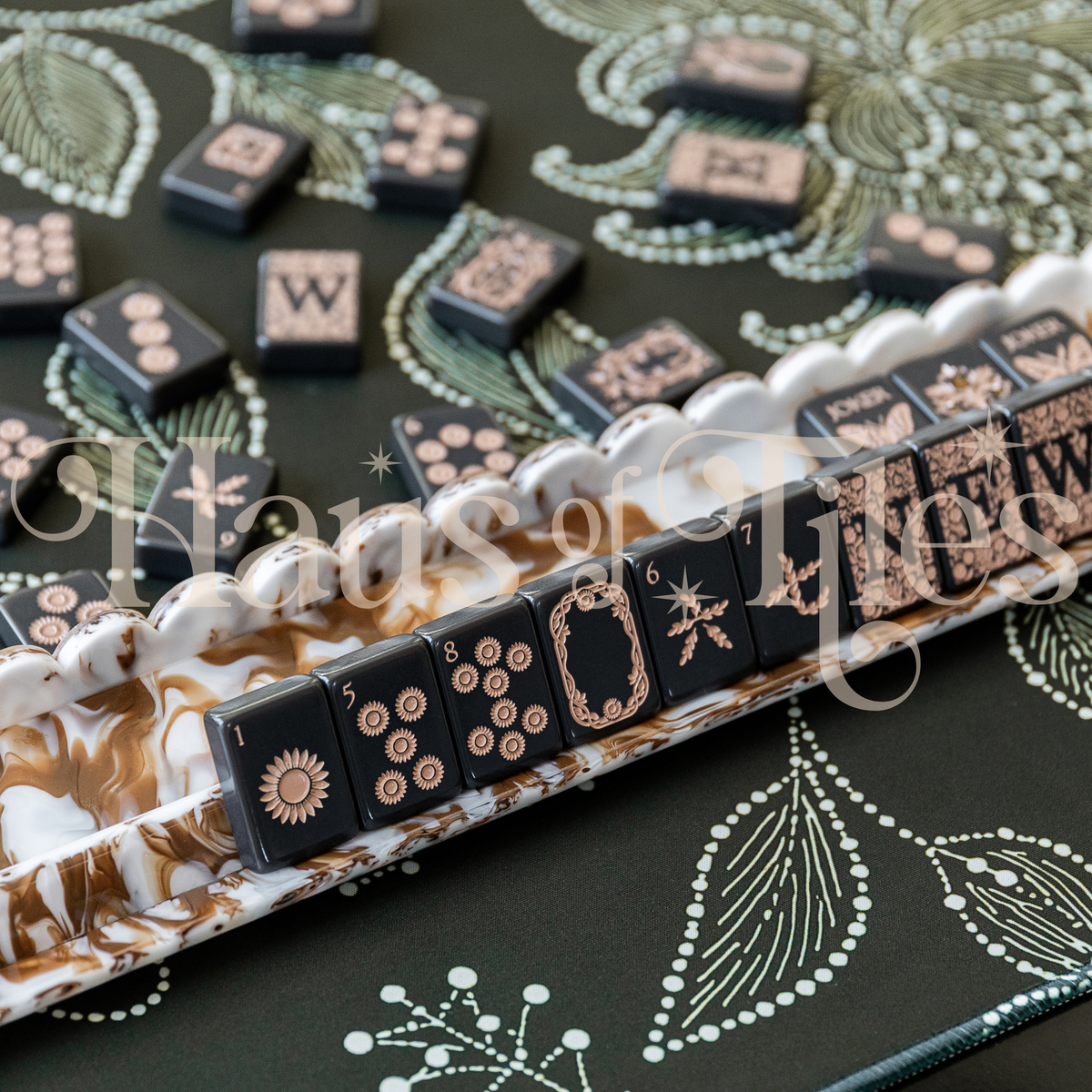 Garden Night Mahjong Mat | No Grommet