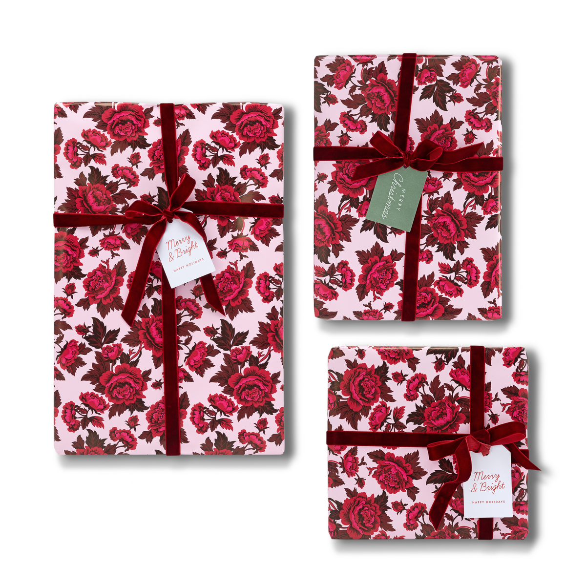 Garnet Garden Wrapping Paper | COMING SOON