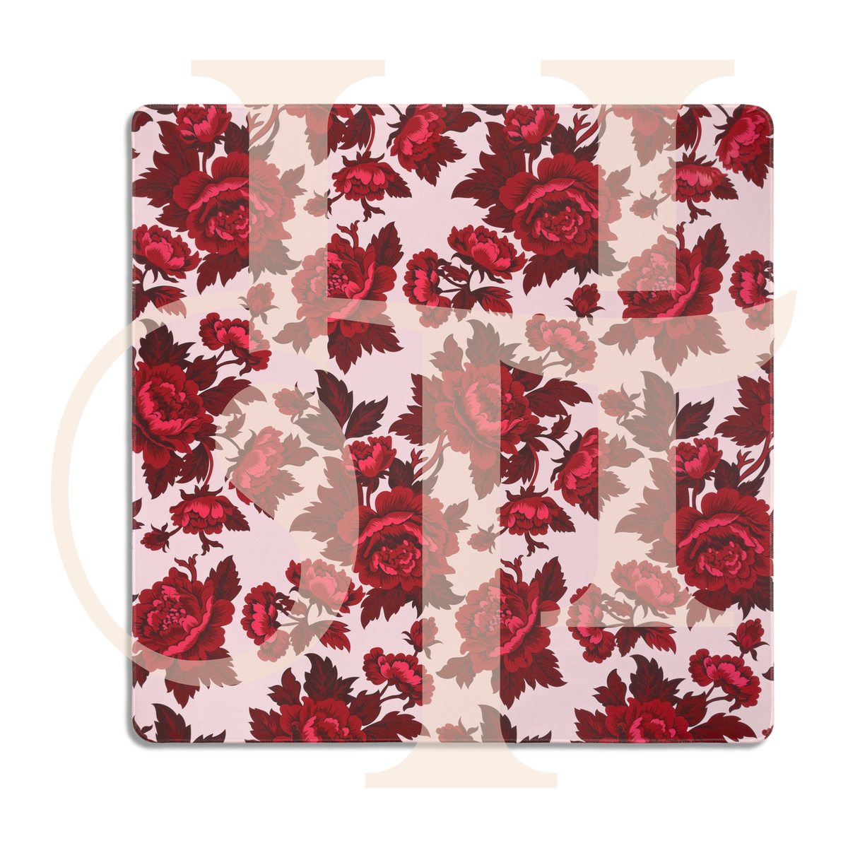 Garnet Garden Mahjong Mat | No Grommet
