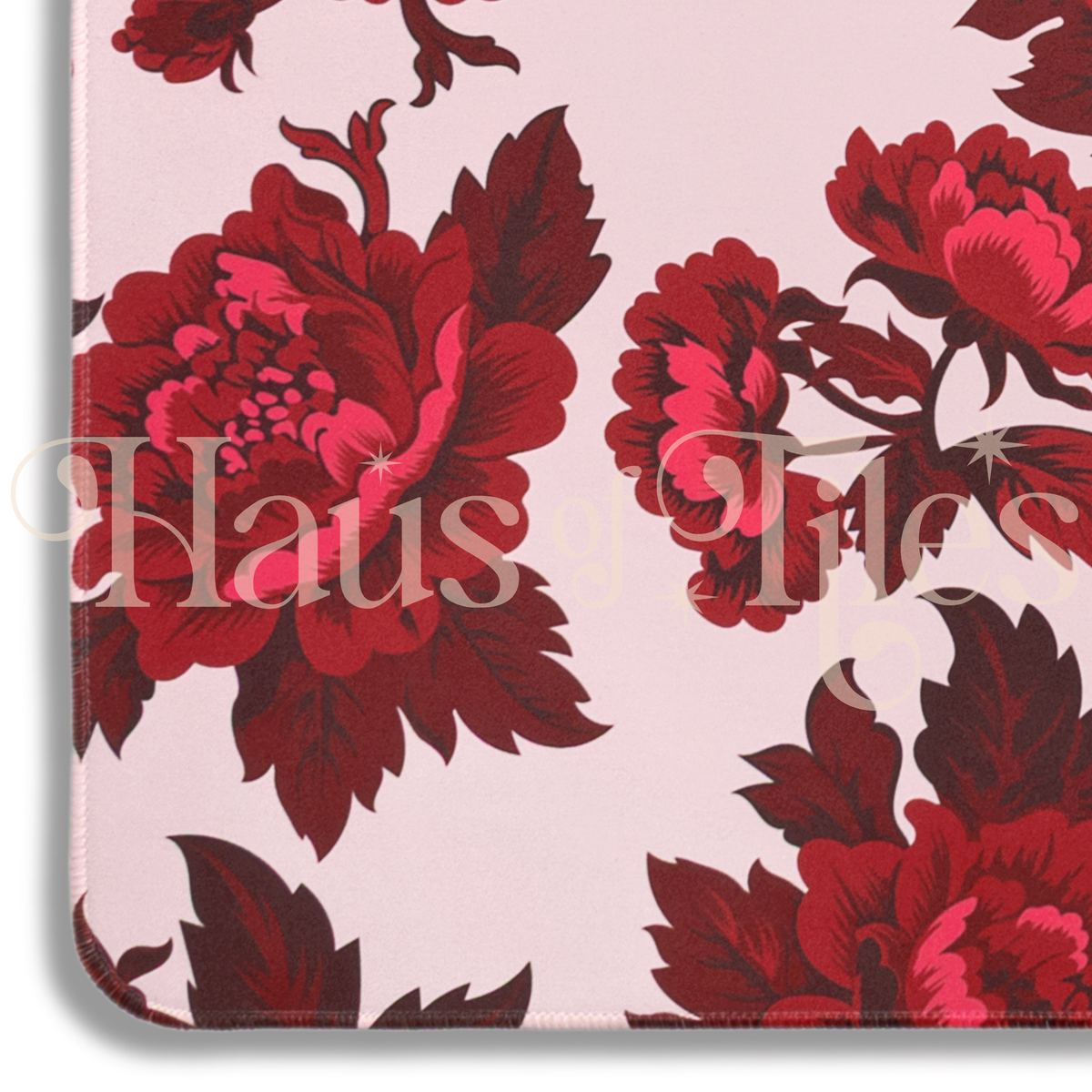 Garnet Garden Mahjong Mat | No Grommet