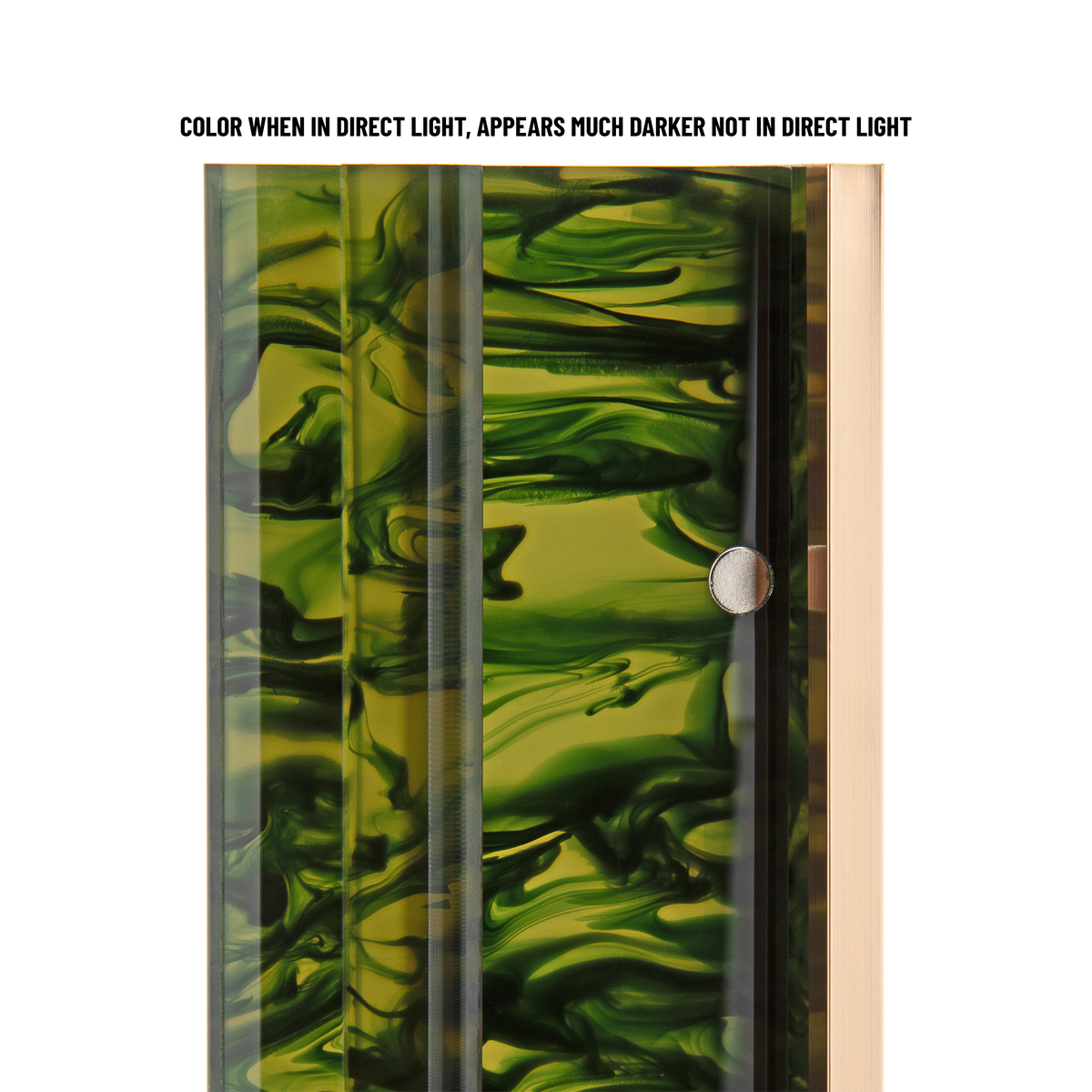Gilded Rack | Emerald Acrylic Mahjong Rack Set