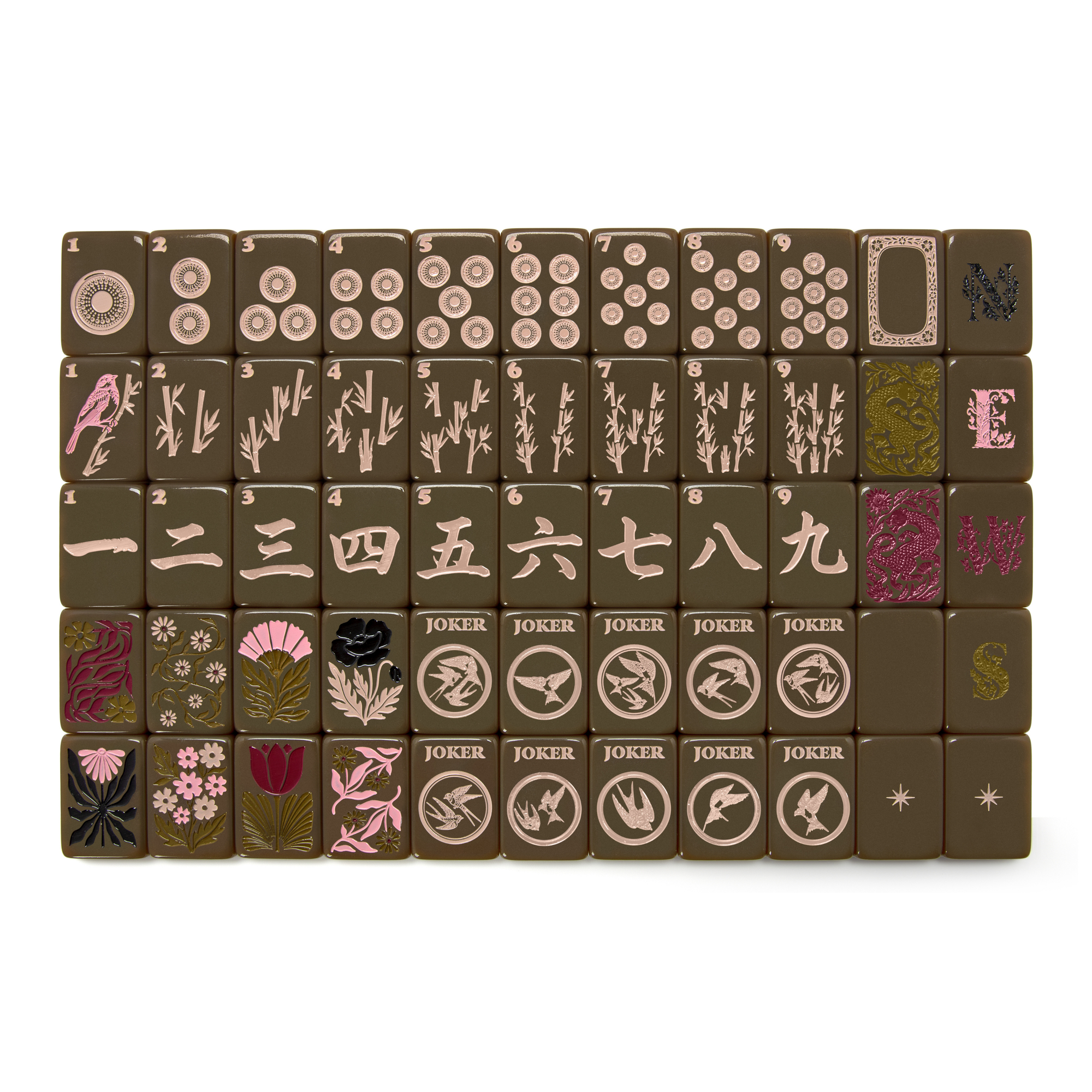 Haus No. 88 Heritage Green Mahjong Tile Set | PRE-ORDER