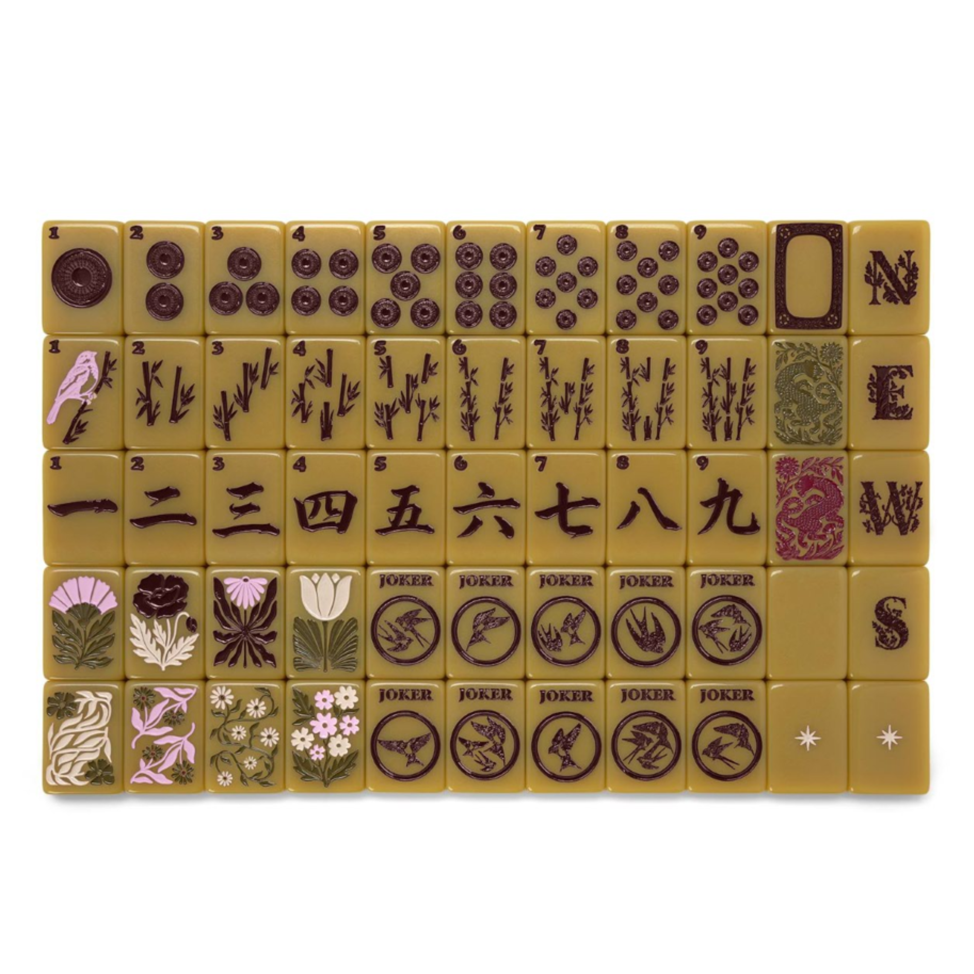 Haus No. 88 Olive Grove Mahjong Tile Set | PRE-ORDER