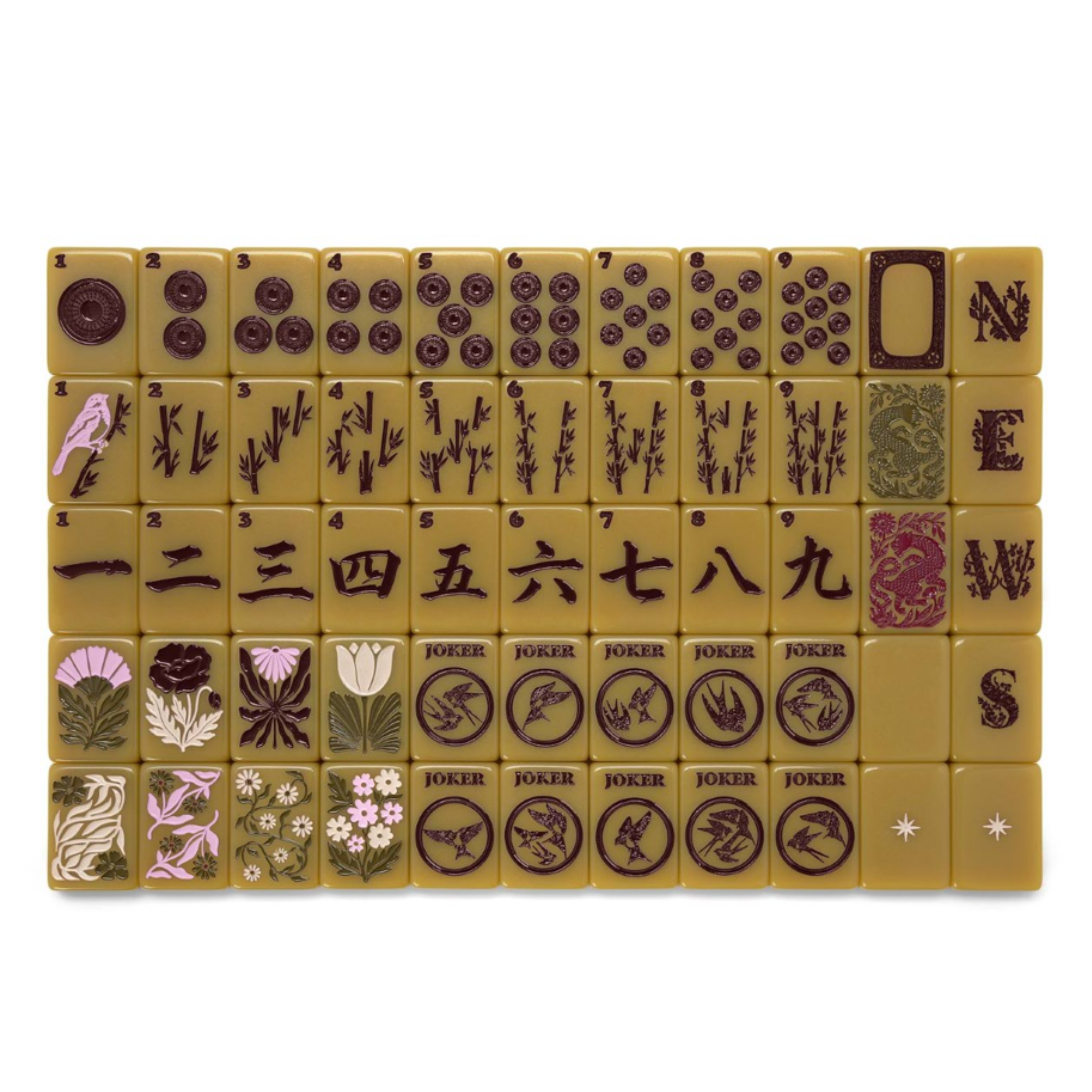 Haus No. 88 Olive Grove Mahjong Tile Set | PRE-ORDER