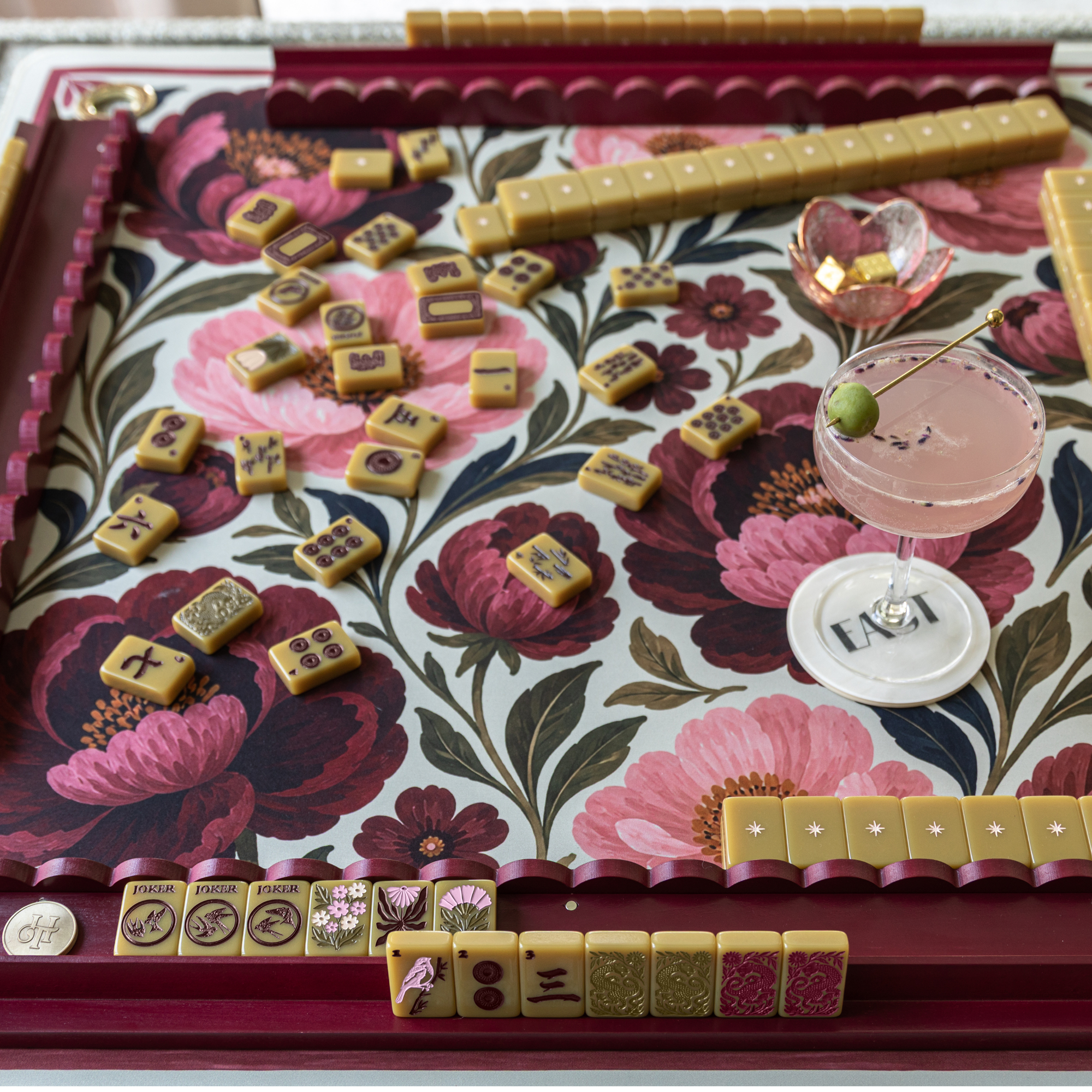 Haus No. 88 Olive Grove Mahjong Tile Set | PRE-ORDER