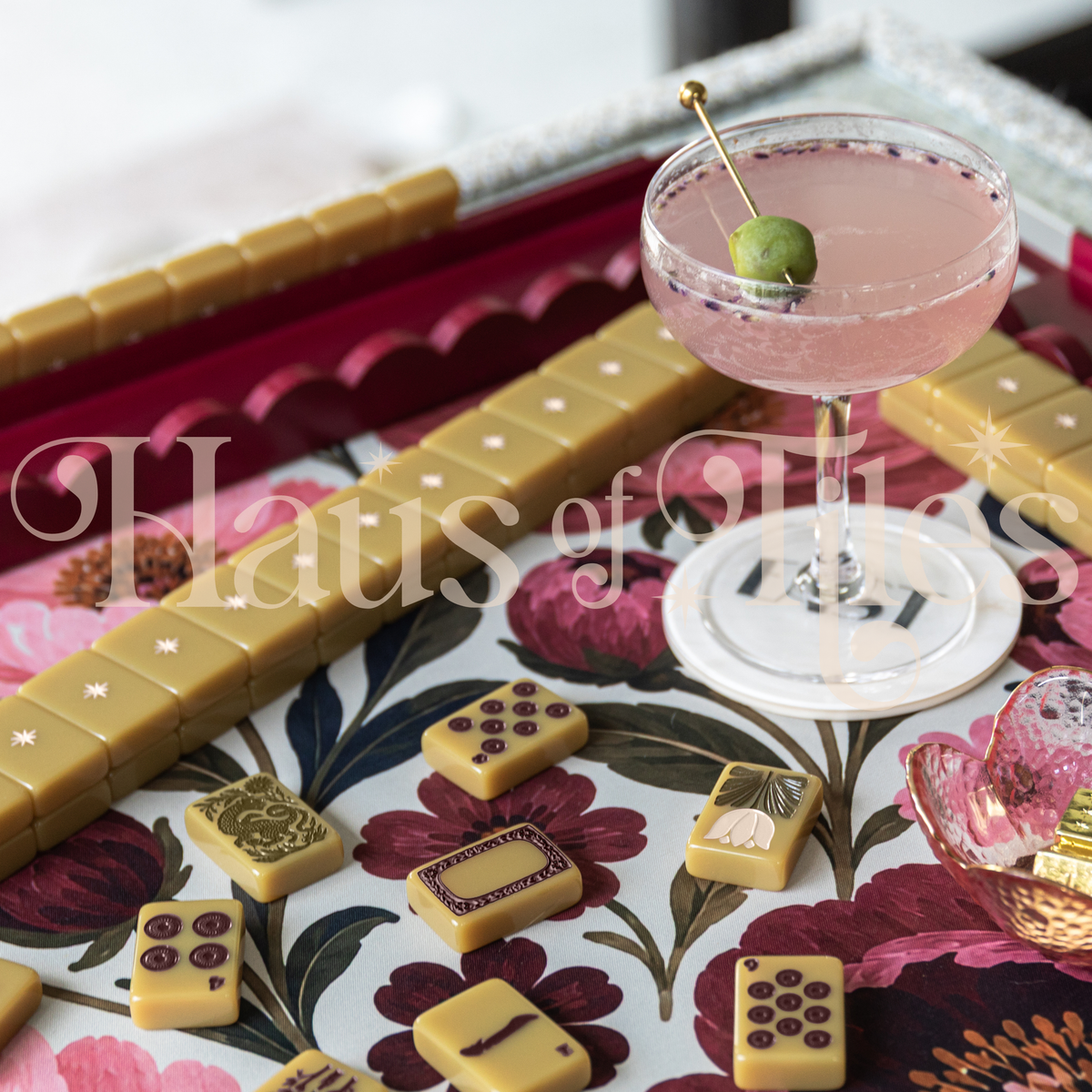 Haus No. 88 Olive Grove Mahjong Tile Set | PRE-ORDER