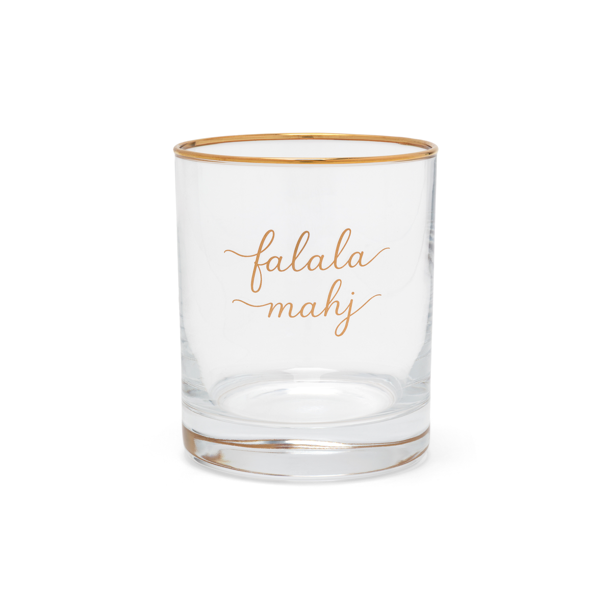 Fa La La Mahj Christmas Cocktail Glasses