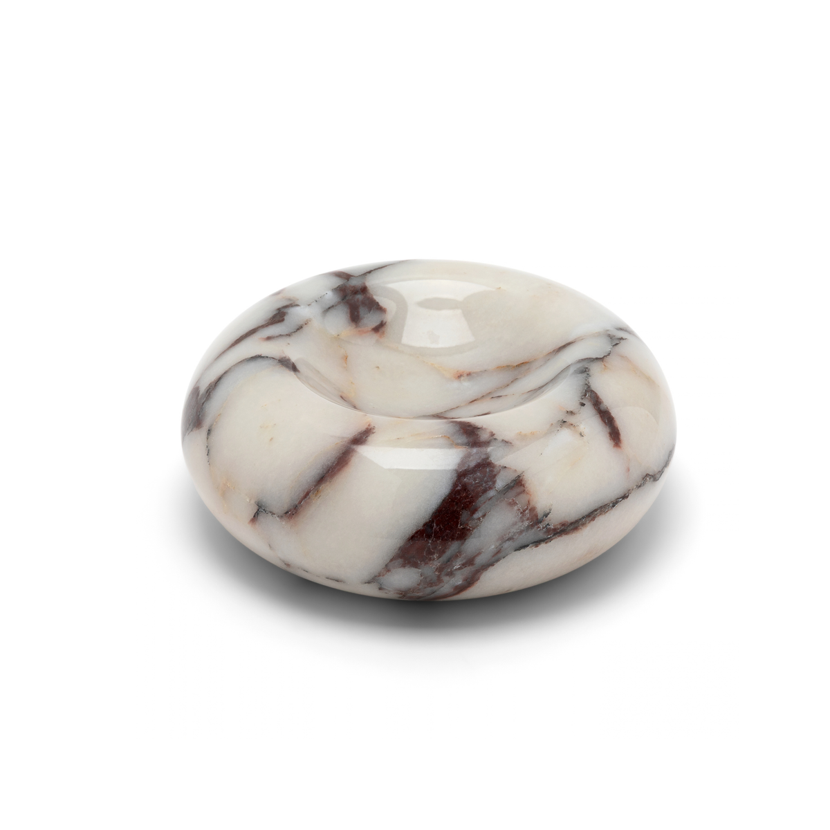 Marble Donut Dice Dish