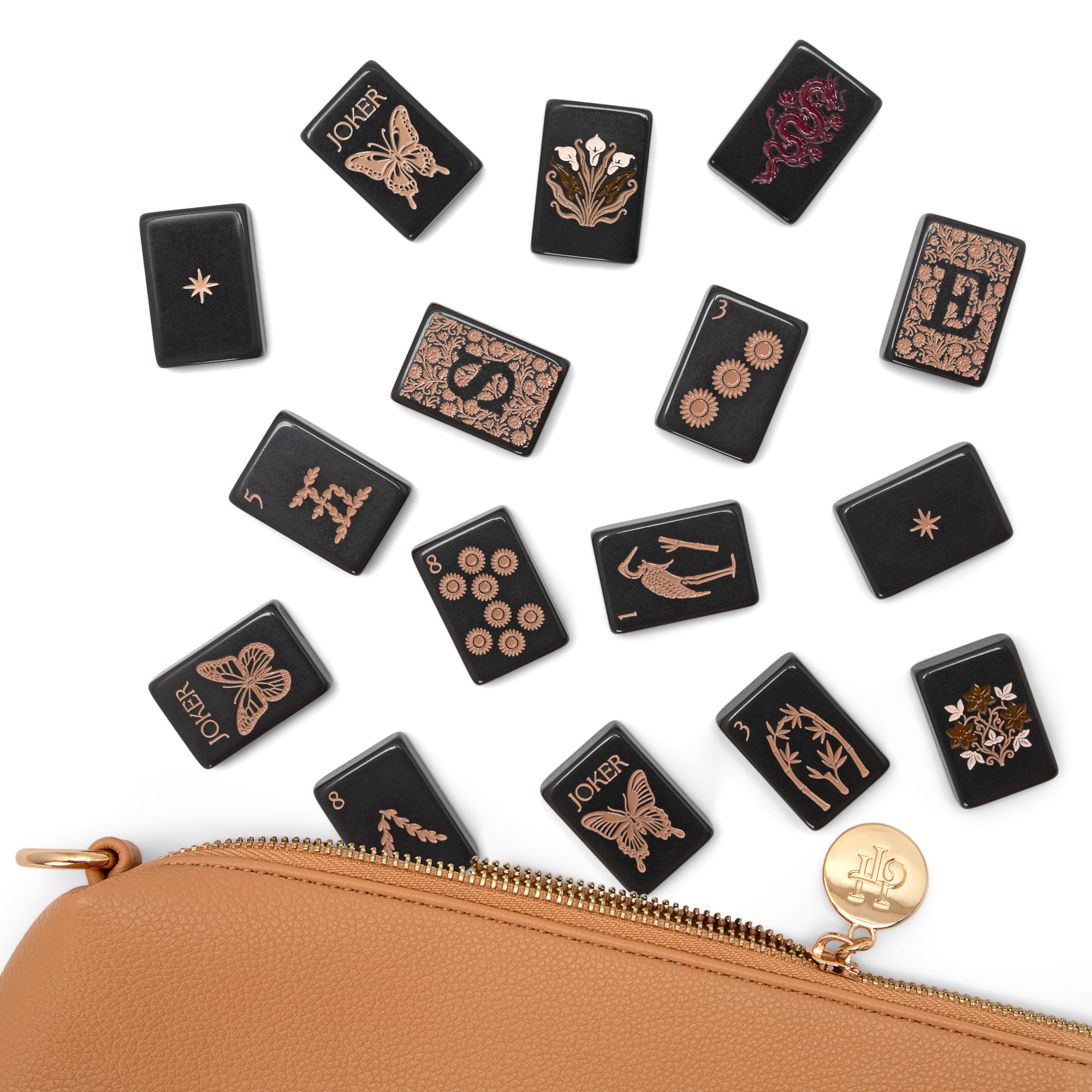 Petal & Loom Ink Mahjong Tile Set | PRE-ORDER