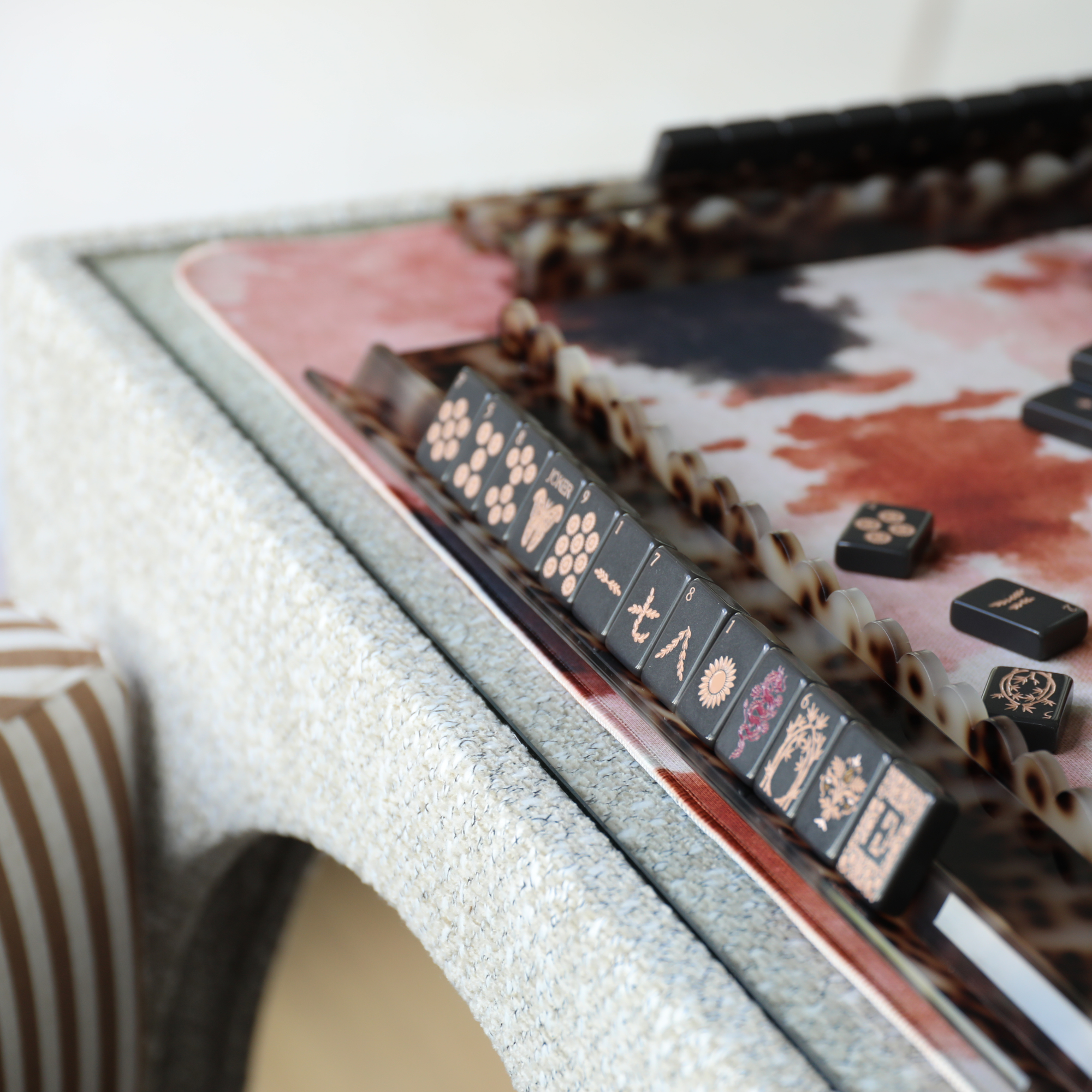 Petal & Loom Ink Mahjong Tile Set | PRE-ORDER