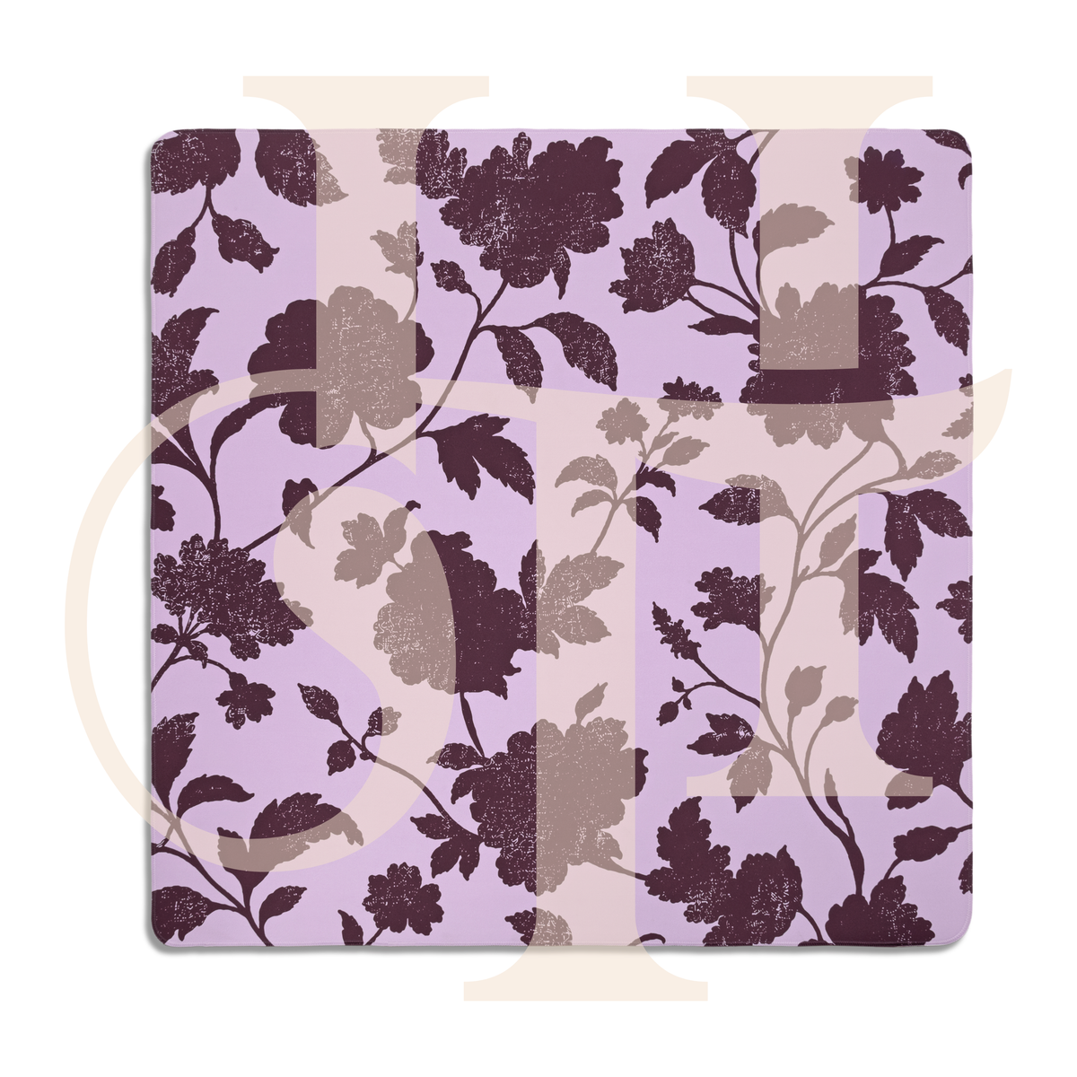 Plum Grove Mahjong Mat | No Grommet