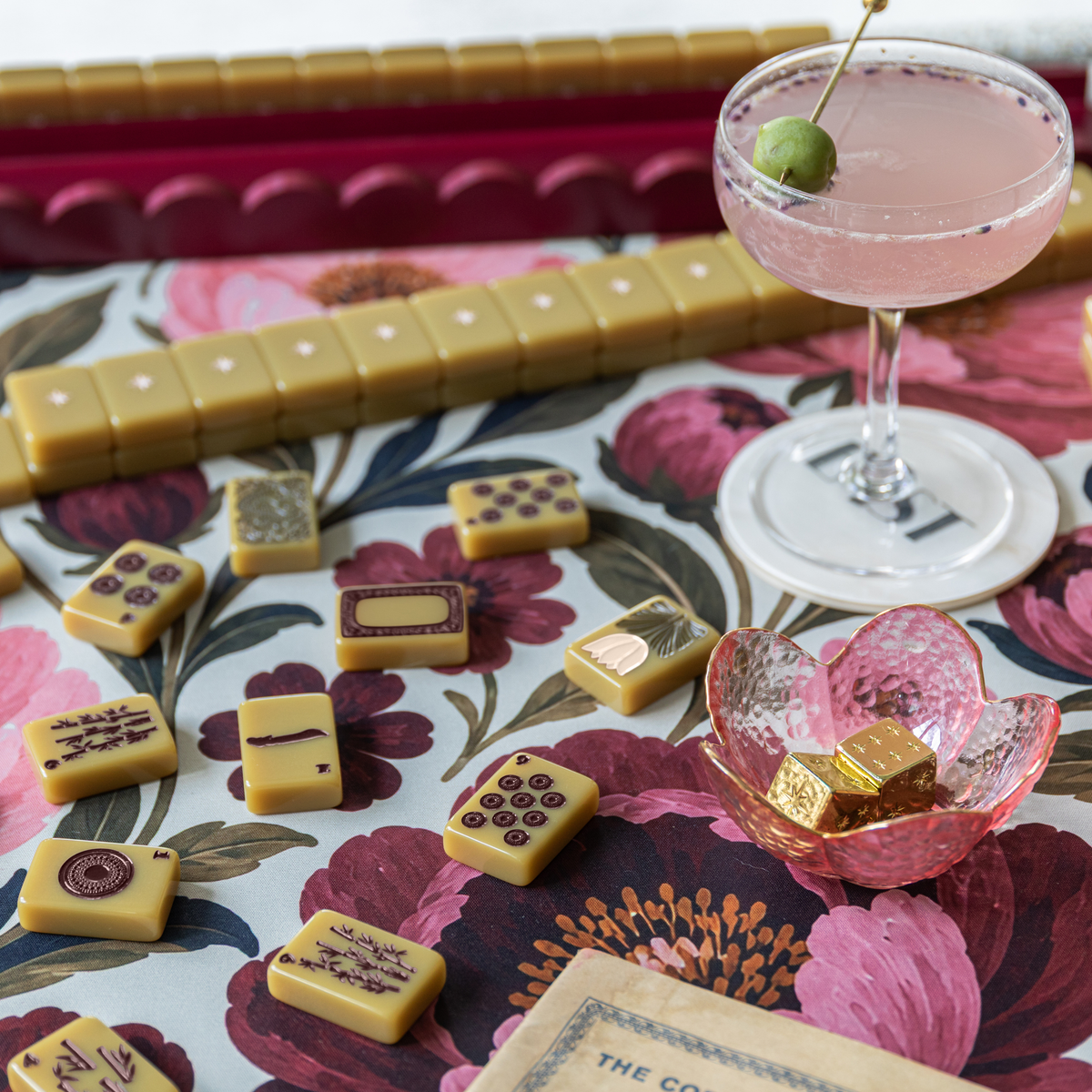 Rosavelle Mahjong Mat | No Grommet