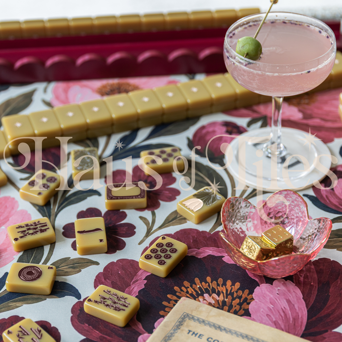 Rosavelle Mahjong Mat | No Grommet