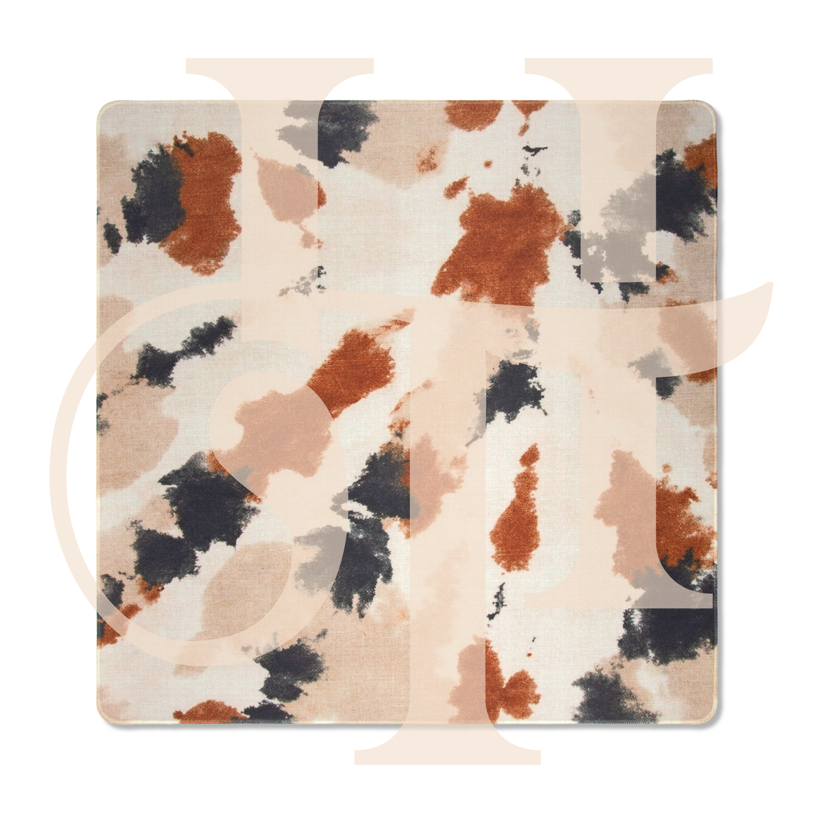 Sable Bloom Mahjong Mat | No Grommet