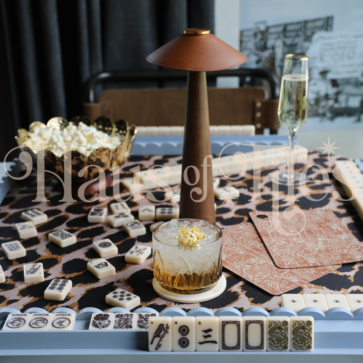 Sable Noir Mahjong Mat | No Grommet