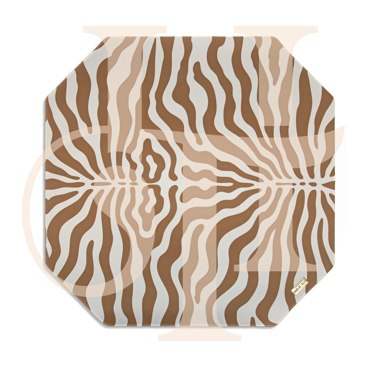 Savana Mahjong Mat - Octagon | Patent Pending