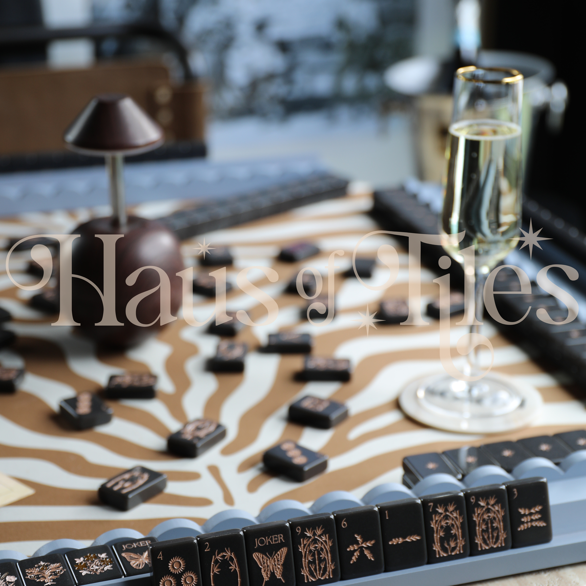 Savana Mahjong Mat - Octagon | Patent Pending