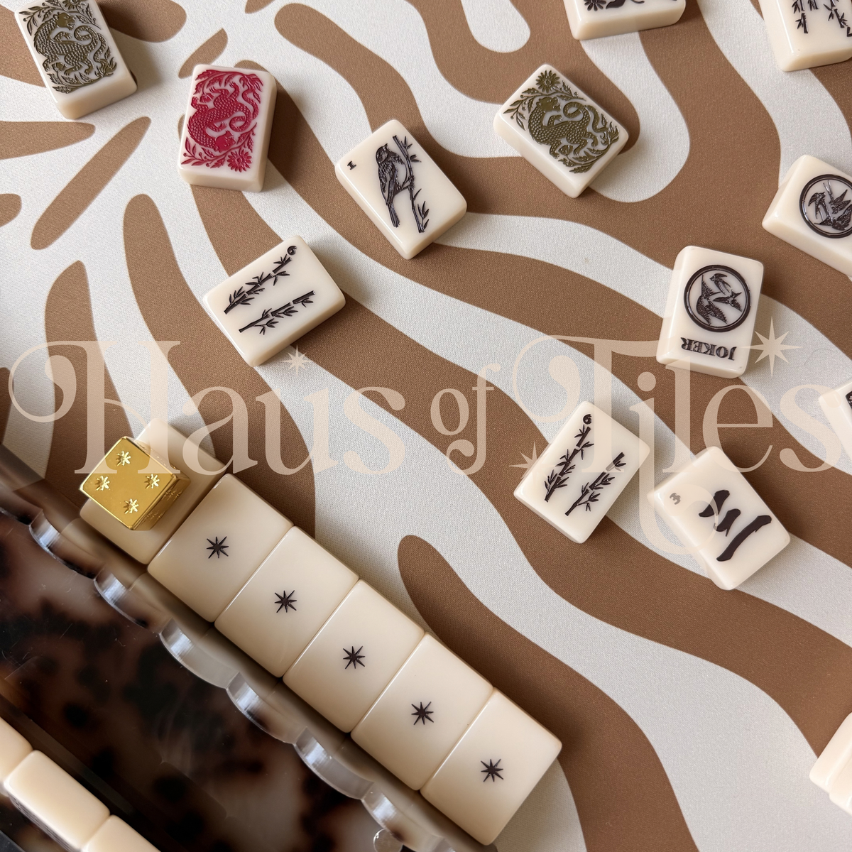 Savana Mahjong Mat - Octagon | Patent Pending