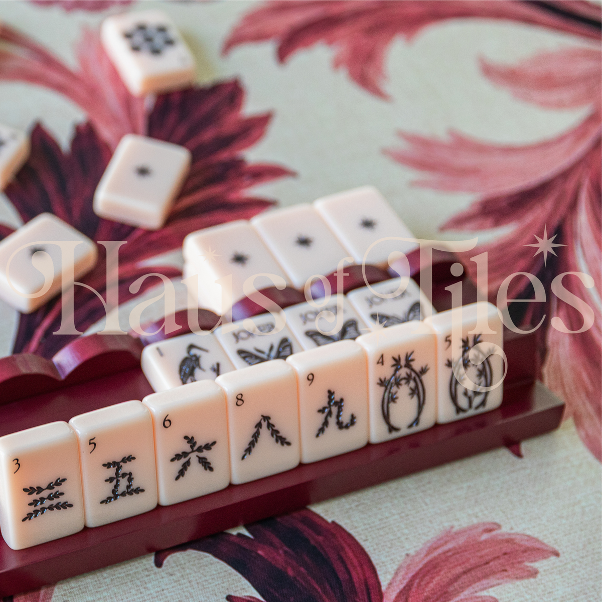Velvet Vine Mahjong Mat | No Grommet