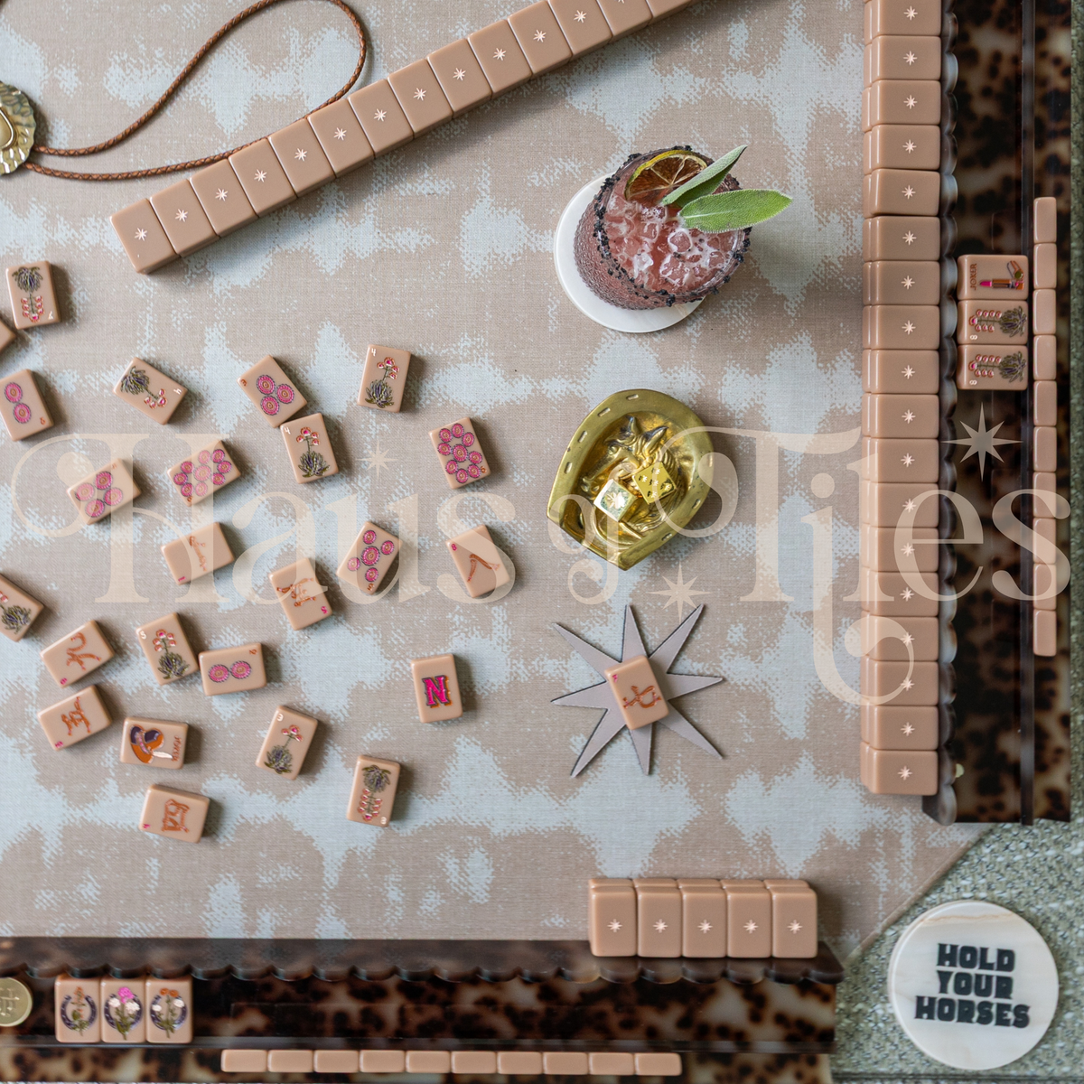 Wild Mare Sandstone Mahjong Tile Set | COMING SOON