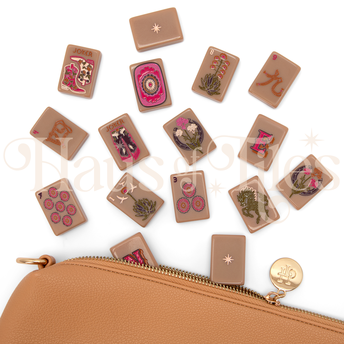 Wild Mare Sandstone Mahjong Tile Set | COMING SOON