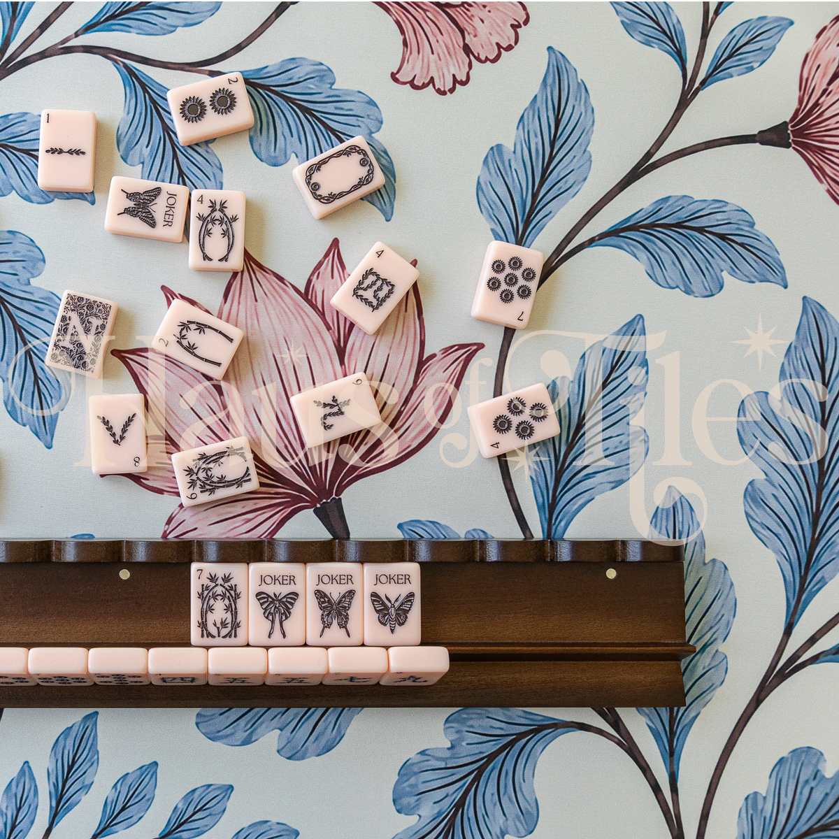 Willow and Bloom Mahjong Mat | No Grommet