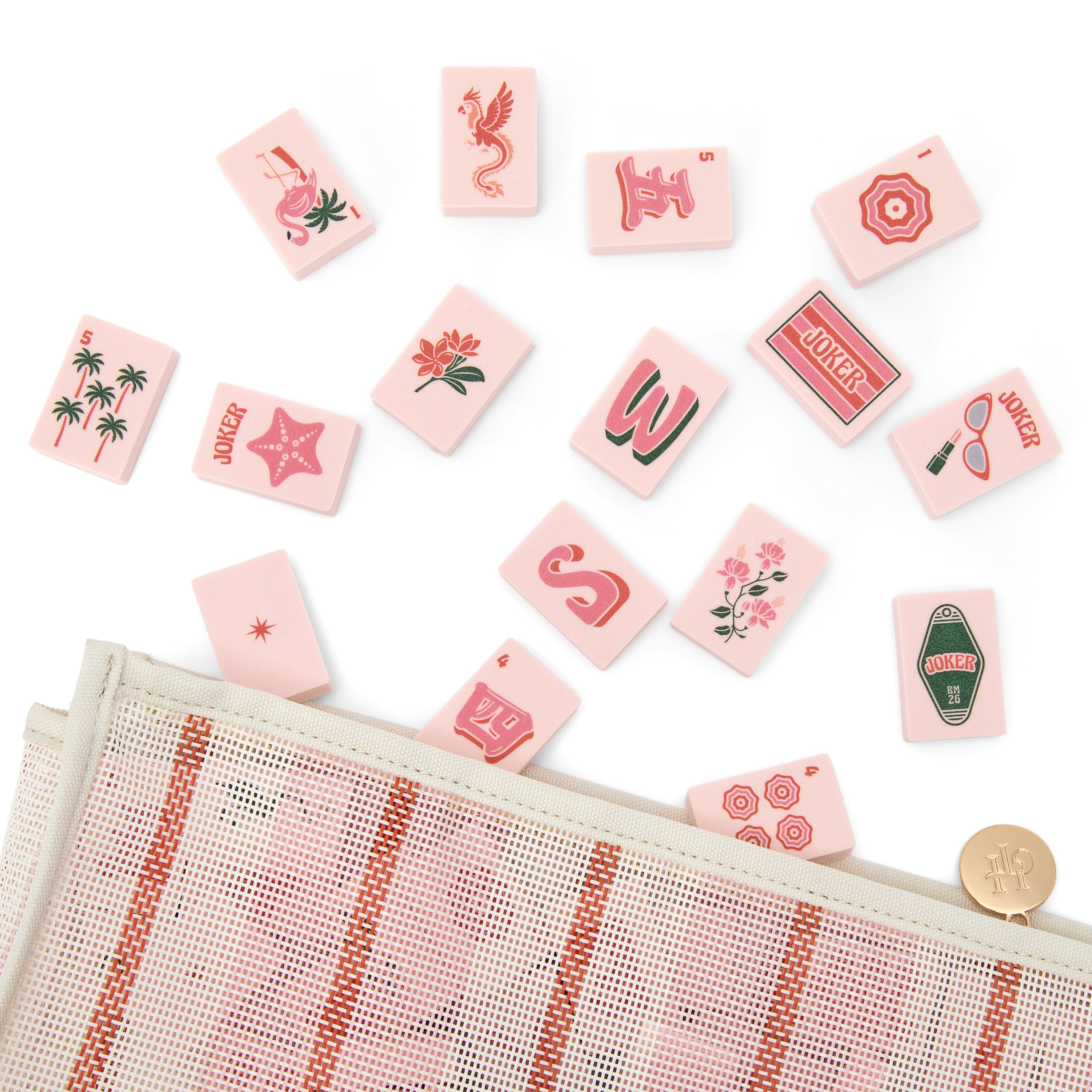 Beach Haus Floating Mahjong Tiles and Mat Bundle | PRE-ORDER