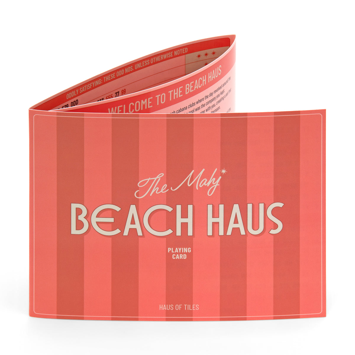 Beach Haus Floating Mahjong Tiles and Mat Bundle